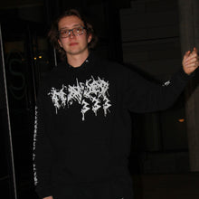 Load image into Gallery viewer, Flawed Reaper Hoodie Black