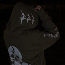 Load image into Gallery viewer, Triple Skull Pile Hoodie