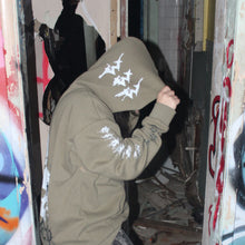 Load image into Gallery viewer, Triple Skull Pile Hoodie