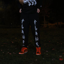 Load image into Gallery viewer, Black Flawed Sweatpants