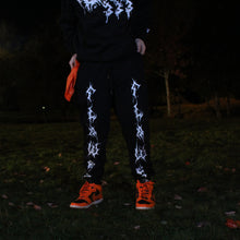 Load image into Gallery viewer, Black Flawed Sweatpants