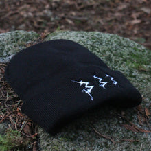 Load image into Gallery viewer, 333 Beanie Black And White