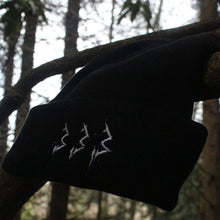 Load image into Gallery viewer, 333 Beanie Black And White