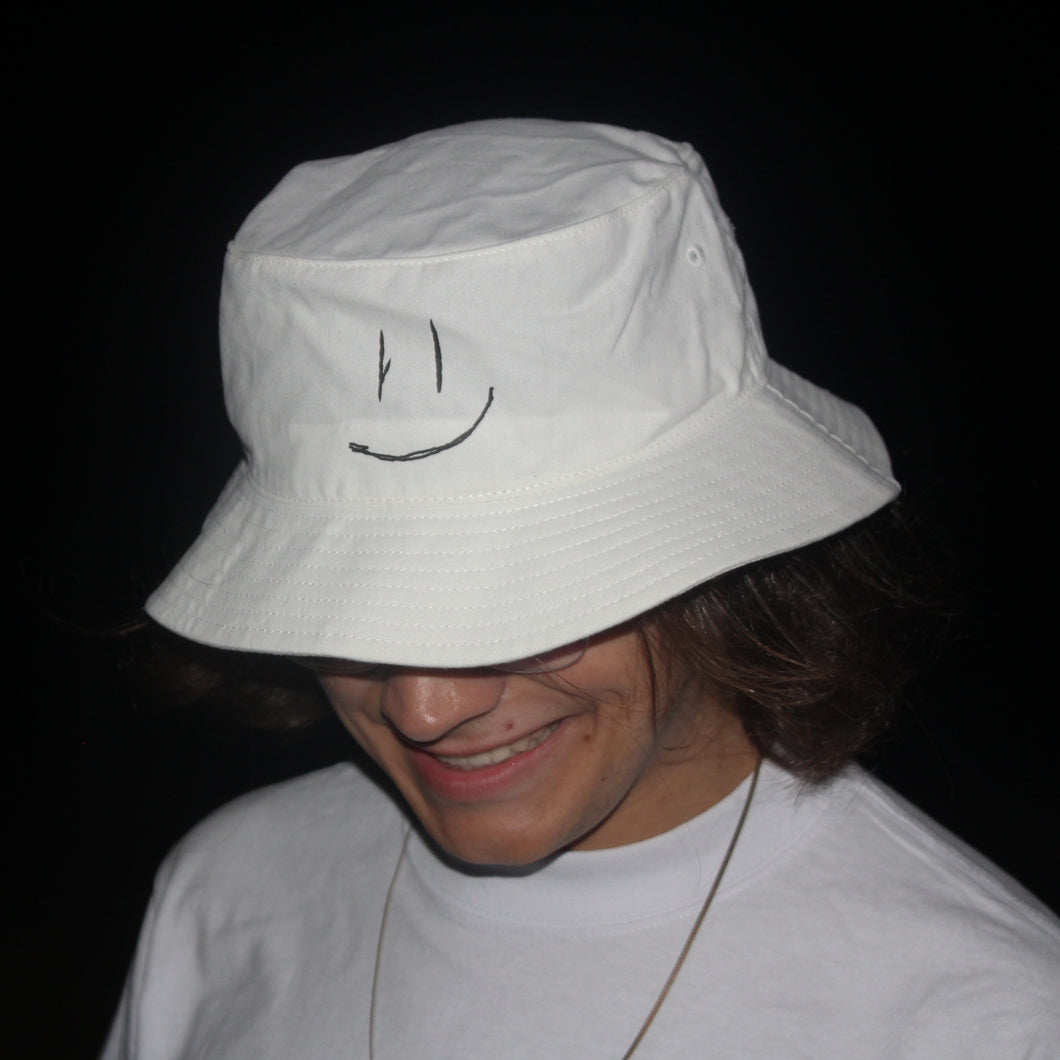 White Bucket Hat